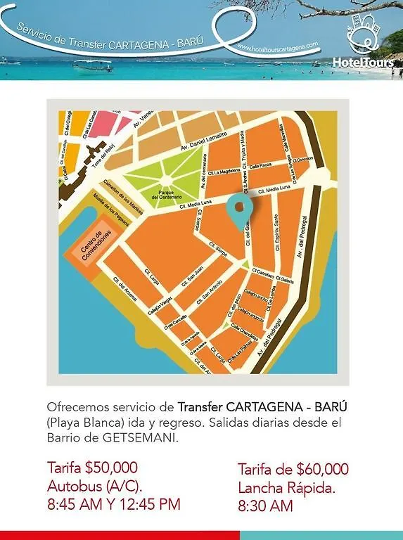 Hotel Bellamar Beach Cartagena 2*,  Colombia